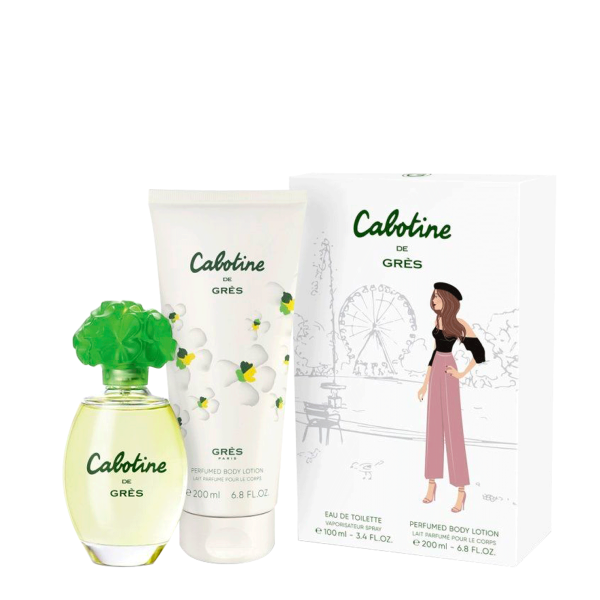 Kit Cabotine de Grès + Body Lotion Eau de Toilette Feminino- 50ML + 50ml